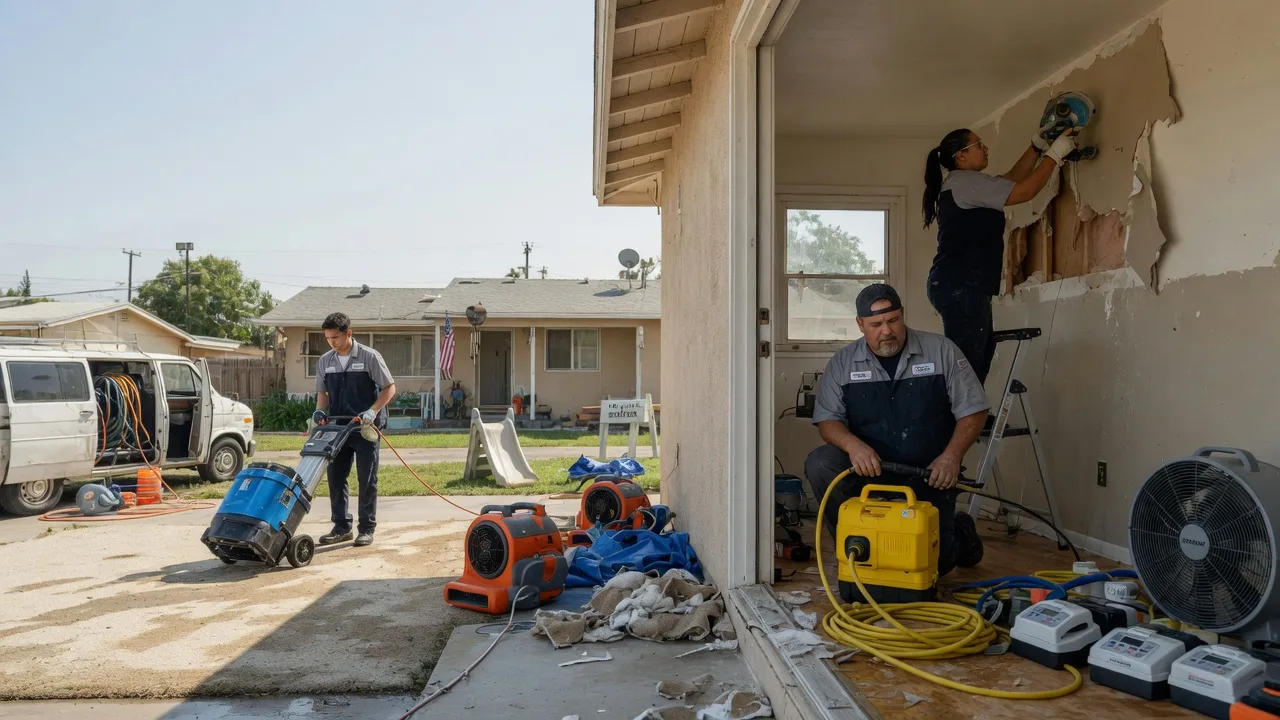 Water Damage Restoration in Vallecito, CA near me